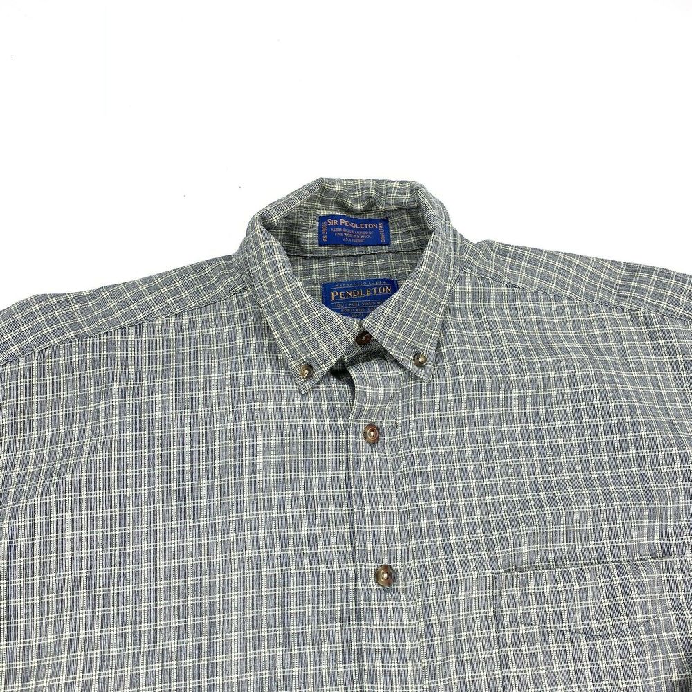 Pendleton Sir Pendleton Wool Button Down Shirt - Picture 6 of 6